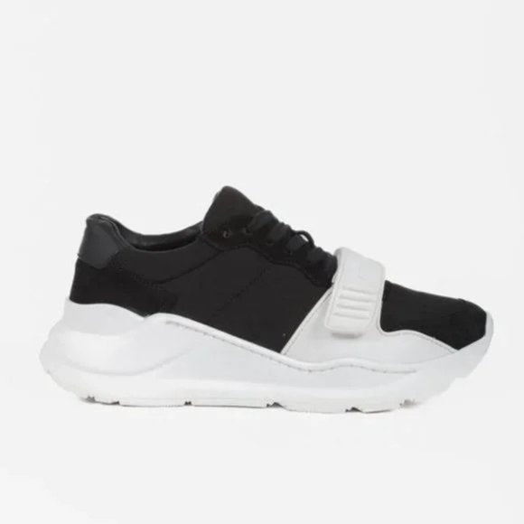 Burberry Black Regis Sneakers - Picture 1 of 11